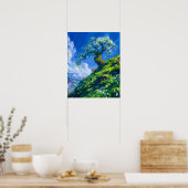 Poster Beau Bonsai Tree sur Spring Hill (Cuisine)
