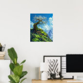 Poster Beau Bonsai Tree sur Spring Hill (Bureau à domicile)