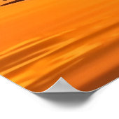 Poster Beau canard couché de soleil (Coin)