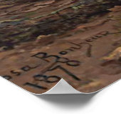 Poster Beau cerf de stade - Roi de la Forêt (Coin)