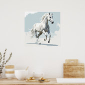 POSTER BEAU CHEVAL #2 (Cuisine)