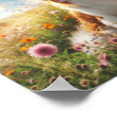 Poster Beau chien breton (Coin)