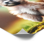 Poster Beau Chiot (Coin)