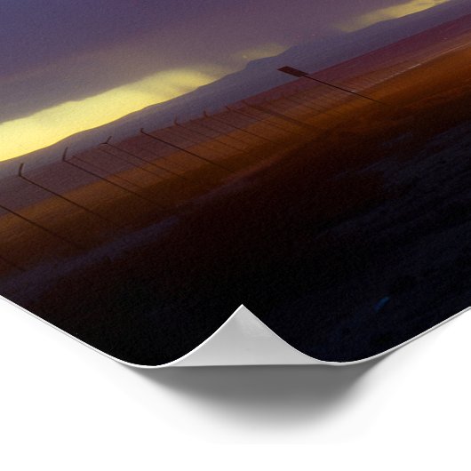 Poster Beau coeur nuageux (Coin)