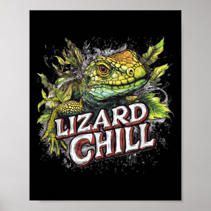 Poster Beau Costume Lizard Pour Les Garçons Et Les Filles