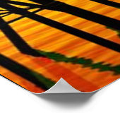 Poster Beau coucher de soleil à Pier 487 (Coin)