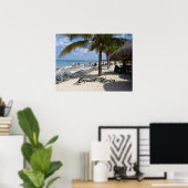 Poster Beau Cozumel, Mexique (Bureau à domicile)