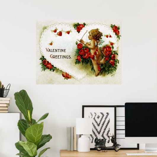 Poster Beau Cupide (Bureau à domicile)