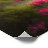 Poster Beau Dauphin Duo Au Paradis (Coin)