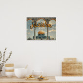 Poster Beau dôme de Jérusalem du Rock Design (Cuisine)