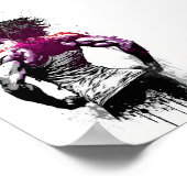 Poster Beau Gym Girl Flexing Muscles (Coin)