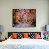 Poster Beau Imaginaire d'automne Art Forest Path