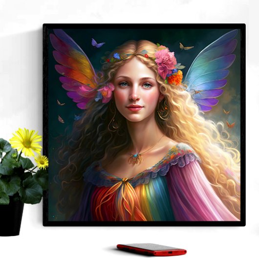 Poster Beau Imaginaire Rainbow Fairy