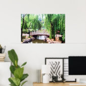 POSTER BEAU JARDIN (Bureau à domicile)