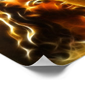 Poster Beau Jésus Portrait 2 (Coin)