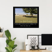 Poster Beau jour dans le parc (Bureau à domicile)