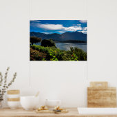 Poster Beau lac de Côme Italie (Cuisine)