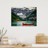 Poster Beau Lac Louise, Canada (Cuisine)