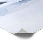 Poster Beau léopard des neiges (Coin)