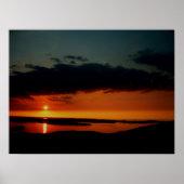 Poster Beau lever de soleil (Devant)