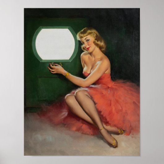 Poster Beau look Pinup 1950 (Devant)