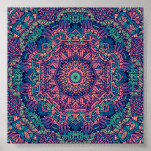 Poster Beau Mandala (Devant)