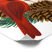 Poster Beau Mémorial/Cardinal Inspirationnel (Coin)