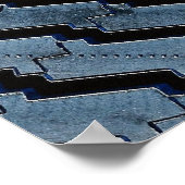 Poster Beau motif de tread Tyr (Coin)