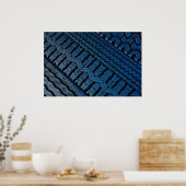 Poster Beau motif de tread Tyr (Cuisine)