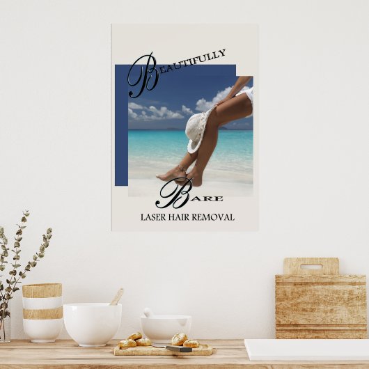 Poster Beau nu (Cuisine)