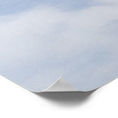 Poster Beau nuage (Coin)