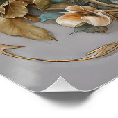 Poster Beau Oiseau Art Nouveau (Coin)