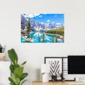 Poster Beau parc national Banff, Alberta, Canada (Bureau à domicile)