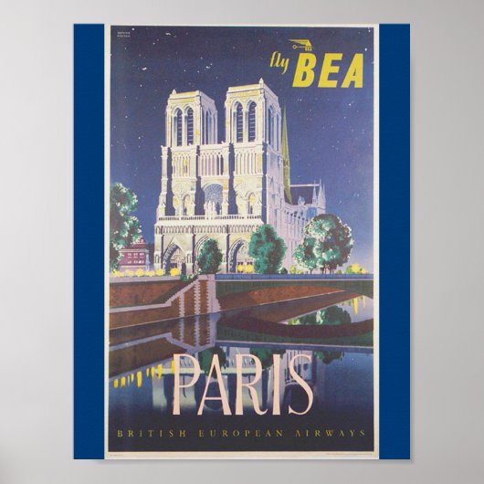 Poster Beau Paris (Devant)