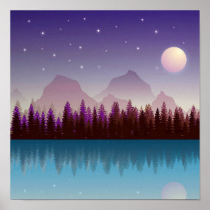 Poster Beau Paysage