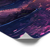 Poster Beau paysage (Coin)