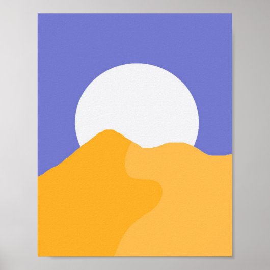 Poster beau paysage art (Devant)