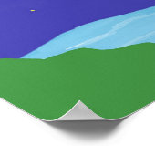 Poster beau paysage art (Coin)