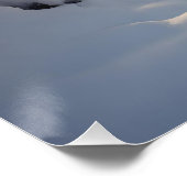 Poster Beau paysage de forêt d'hiver (Coin)