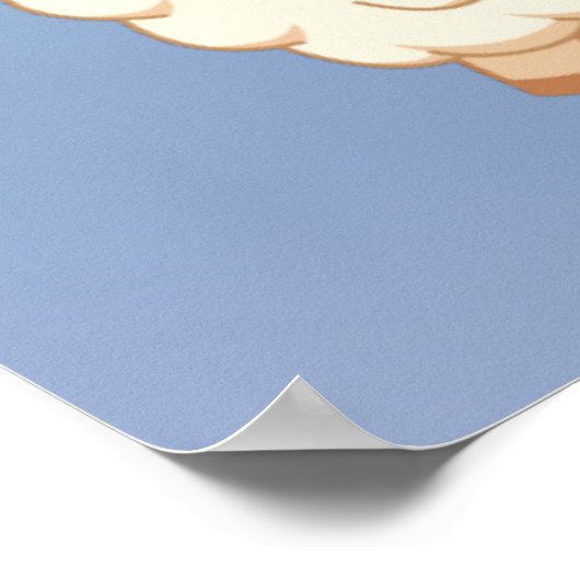 Poster Beau Petit Bélier (Coin)