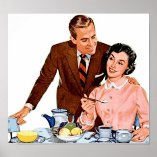 Poster Beau petit déjeuner