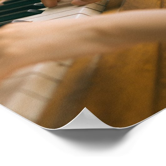 Poster Beau piano (Coin)
