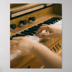 Poster Beau piano