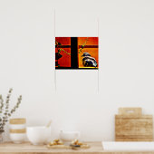 Poster Beau Pigeon (Cuisine)