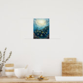 Poster Beau poisson de récif avec épave (Cuisine)