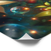 Poster Beau poisson rouge Nowruz (Coin)