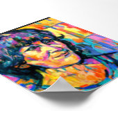 Poster Beau portrait (Coin)