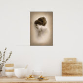 Poster Beau Portrait Victorien Lady (Cuisine)