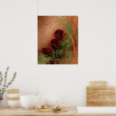 Poster Beau Rose d'automne (Cuisine)
