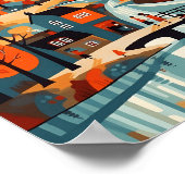 Poster Beau Scandi Village Art (Coin)